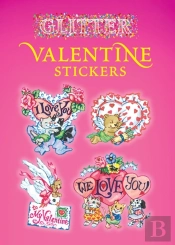 Glitter Valentine Stickers