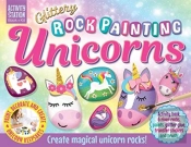 Glittery Rock Painting Unicorns