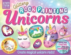 Bertrand.pt - Glittery Rock Painting Unicorns