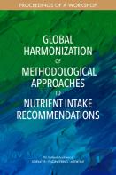 Global Harmonization Of Methodological Approaches To Nutrient Intake Recommendations