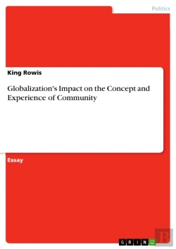 Bertrand.pt - Globalization'S Impact On The Concept And Experience Of Community