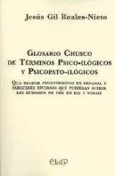 Glosario Chusco De Términos Psico-Ilógicos Y Psicopato-Ilógicos