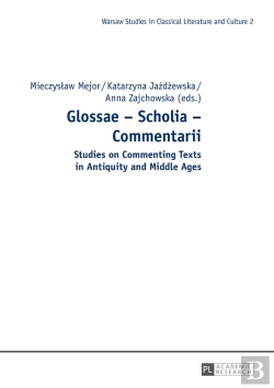 Bertrand.pt - Glossae  Scholia  Commentarii