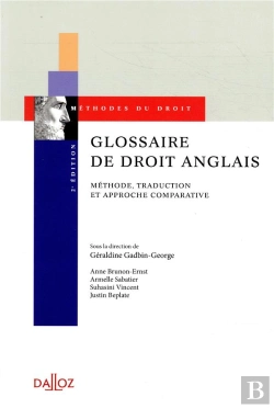 Bertrand.pt - Glossaire De Droit Anglais