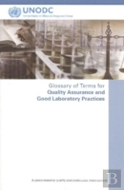 Glossary Of Terms For Quality Assurance And Good Laboratory Practices
