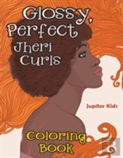 Glossy, Perfect Jheri Curls Coloring Book