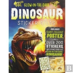 Bertrand.pt - Glow-In-The-Dark Dinosaur Sticker Atlas