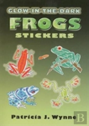 Glow-In-The-Dark Frogs Stickers