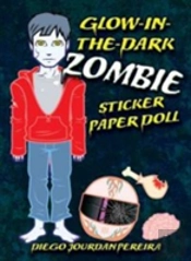 Glow-In-The-Dark Zombie Sticker Paper Doll