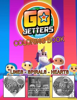 Bertrand.pt - Go Jetters Lines Spirals Hearts Coloring Book