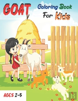 Bertrand.pt - Goat Coloring Book For Kids Ages 2-5
