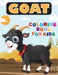 Goat Coloring Book For Kids