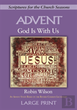 God Is With Us - (Large Print)
