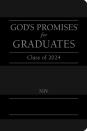 God'S Promises For Graduates: Class Of 2024 - Black Niv