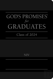 God'S Promises For Graduates: Class Of 2024 - Black Niv