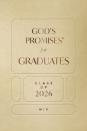 God'S Promises For Graduates: Class Of 2026 - Gold Niv
