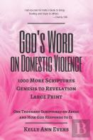 God'S Word On Domestic Violence, Large Print