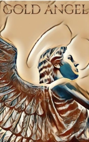 Gold Angel Creative Writing Drawing Journal