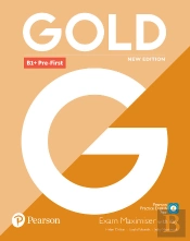 Gold B1+ Pre-First New Edition Exam Maximiser With Key