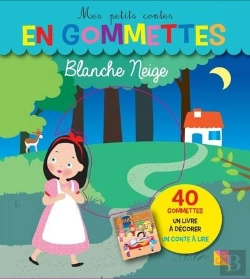 Bertrand.pt - Gommettes 40 - Mes Petits Contes En Gommettes - Blanche Neige