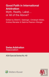 Good Faith In International Arbitration