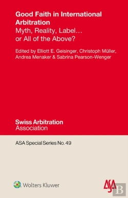 Bertrand.pt - Good Faith In International Arbitration