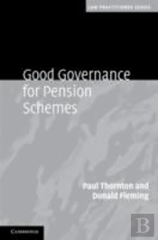 Good Governance For Pension Schemes