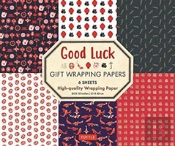 Good Luck Gift Wrapping Papers - 6 Sheets