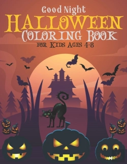 Bertrand.pt - Good Night Halloween Coloring Book For Kids Ages 4-8