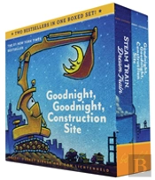 Goodnight, Goodnight, Construction Site And Steam Train, Dream Train Boxed Set