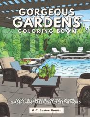 Gorgeous Gardens Coloring Book