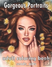 Gorgeous Portraits Adult Coloring Book