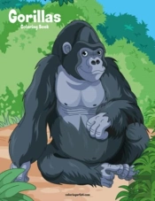 Gorillas Coloring Book 1