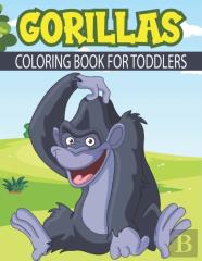 Gorillas Coloring Book For Kids