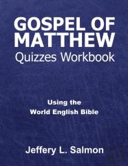 Gospel Of Matthew Quizzes Workbook