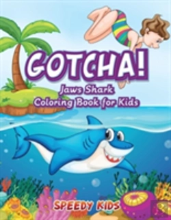 Bertrand.pt - Gotcha! Jaws Shark Coloring Book For Kids