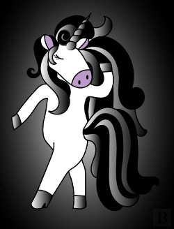 Bertrand.pt - Goth Unicorn Sketchbook
