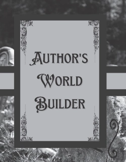 Bertrand.pt - Gothic Horror Author'S World Builder