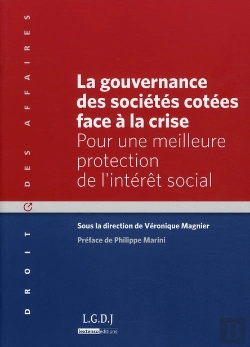 Bertrand.pt - Gouvernance Des Societes Cotees Face A L
