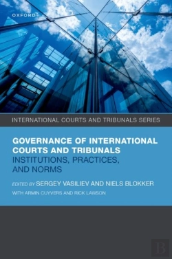 Bertrand.pt - Governance Of International Courts And Tribunals