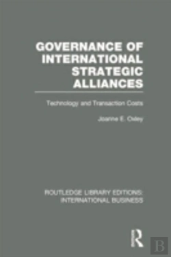 Bertrand.pt - Governance Of International Strategic Alliances (Rle International Business)
