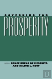 Governing For Prosperity