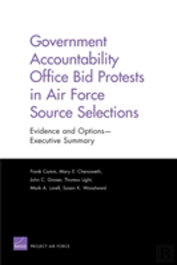 Bertrand.pt - Government Accountability Office Bid Protests In Air Force Source Selections