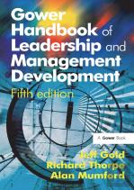 Gower Handbook Of Leadership And Management Development