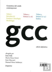 Gramàtica Del Català Contemporani I, Ii I Iii