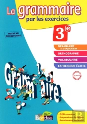 Grammaire 3e Par Les Exercices Cahier Ne 2012