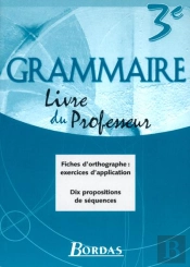 Grammaire Bordas 3eme Guide Du Professeur 2003