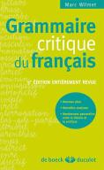 Grammaire Critique Du Français