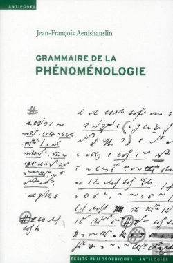 Bertrand.pt - Grammaire De La Phénoménologie