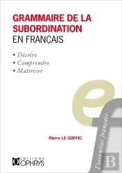 Grammaire De La Subordination
